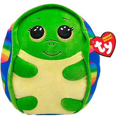 Ty Turbo Turtle 10” Squishy Beanie - Pelúcia Ty Turbo Turtle 10” Squishy Beanie - Pelúcia