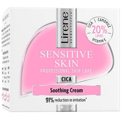 Creme Calmante Lirene para Pele Sensível - 50 ml Creme Calmante Lirene para Pele Sensível - 50 ml