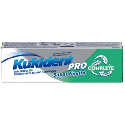 Kukident Pro Complete Cola Dentária Neutra - Dental Adhesive Kukident Pro Complete Cola Dentária Neutra - Dental Adhesive