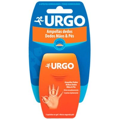 Urgo Curativos para Bolhas Dedos 6 U - Proteção contra bolhas Urgo Curativos para Bolhas Dedos 6 U - Proteção contra bolhas