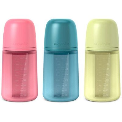Mamadeira Suavinex com Bico Fisiológico de Silicone - Verde - 240ml Mamadeira Suavinex com Bico Fisiológico de Silicone - Verde - 240ml