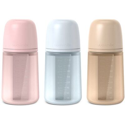 Mamadeira Suavinex com Bico Fisiológico de Silicone - Branco - 240ml Mamadeira Suavinex com Bico Fisiológico de Silicone - Branco - 240ml