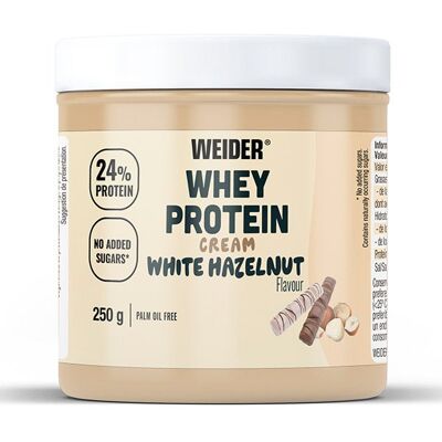 WEIDER - Whey Protein Cream - Chocolate Branco e Avelã - 250g - Cremor proteico WEIDER - Whey Protein Cream - Chocolate Branco e Avelã - 250g - Cremor proteico