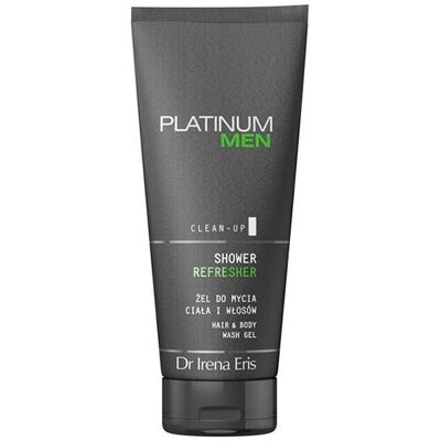 Dr Irena Eris Platinum Men Clean-Up - Gel de banho revigorante para corpo e cabelo Dr Irena Eris Platinum Men Clean-Up - Gel de banho revigorante para corpo e cabelo