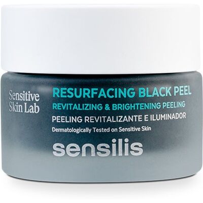Modelo Sensilis Black Peel - Esfoliante facial para todos os tipos de pele Modelo Sensilis Black Peel - Esfoliante facial para todos os tipos de pele