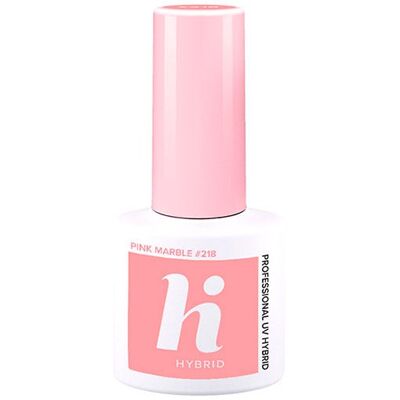 HI HYBRID Professional UV Hybrid Travel 218 Pink Marble HI HYBRID Professional UV Hybrid Travel 218 Pink Marble