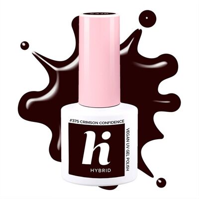 HI HYBRID Vegan UV Gel Polish 375 Crimson Confidence HI HYBRID Vegan UV Gel Polish 375 Crimson Confidence