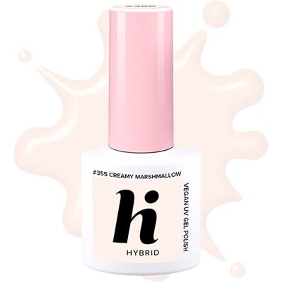 HI HYBRID Vegan UV Gel Polish 355 Creamy Marshmallow HI HYBRID Vegan UV Gel Polish 355 Creamy Marshmallow