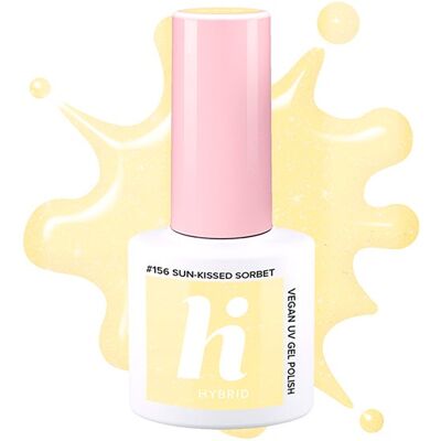 HI HYBRID Vegan UV Gel Polish Glitter 156 Sun-Kissed Sorbet HI HYBRID Vegan UV Gel Polish Glitter 156 Sun-Kissed Sorbet