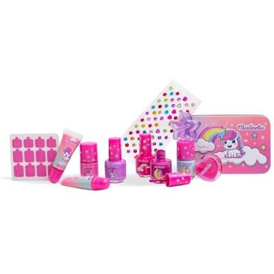MARTINELIA Little Unicorn Nail&Lip Set With Tinbox MARTINELIA Little Unicorn Nail&Lip Set With Tinbox