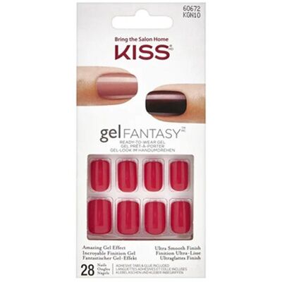 Kiss Gel Fantasy Unhas Artificiais - 28 peças Kiss Gel Fantasy Unhas Artificiais - 28 peças