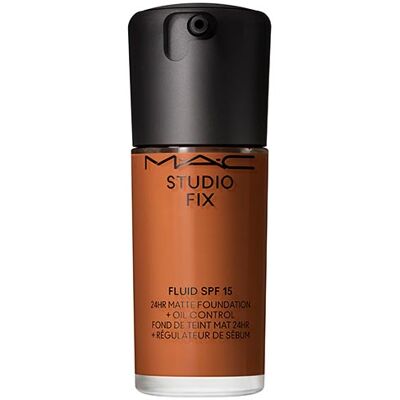 MAC Studio Fix Fluid NC50 SPF 15 Base mate 24 horas MAC Studio Fix Fluid NC50 SPF 15 Base mate 24 horas