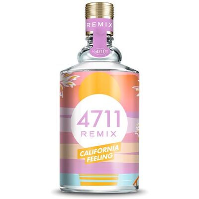 4711 California Feeling Eau de Cologne - Perfume unissex, notas cítricas e florais 4711 California Feeling Eau de Cologne - Perfume unissex, notas cítricas e florais