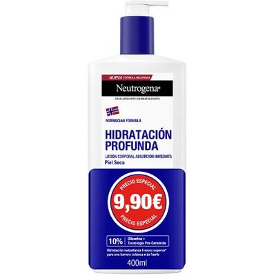 Loção Hidratante Profunda Neutrogena - 400 ml Loção Hidratante Profunda Neutrogena - 400 ml
