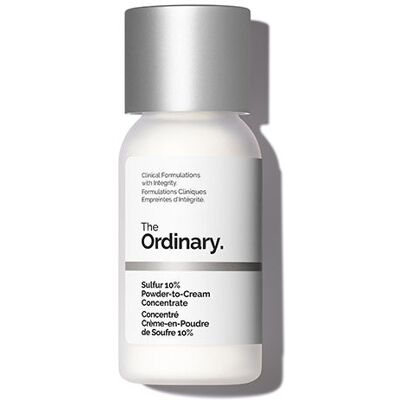 The Ordinary Sulfur 10% Powder-to-Cream Concentrate The Ordinary Sulfur 10% Powder-to-Cream Concentrate