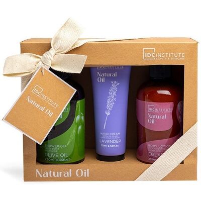 IDC INSTITUTE Natural Oil 3 Piezas IDC INSTITUTE Natural Oil 3 Piezas