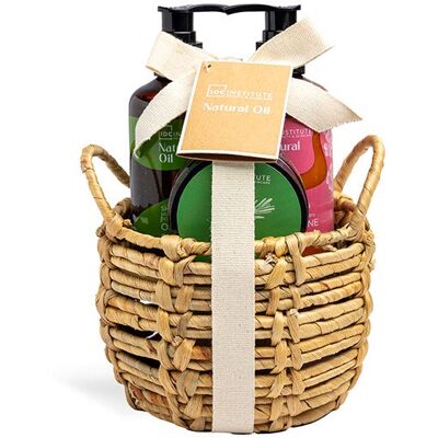 IDC INSTITUTE Natural Oil Basket 3 Piezas IDC INSTITUTE Natural Oil Basket 3 Piezas