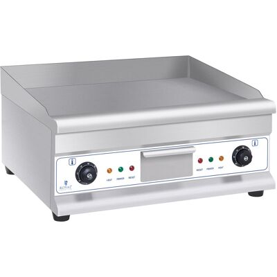 Royal Catering Chapa de grelhar - 60 cm - 2 x 3200 W - lisa RCG 60H2 Royal Catering Chapa de grelhar - 60 cm - 2 x 3200 W - lisa RCG 60H2