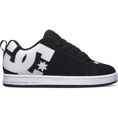 DC Shoes Court Graffik Negro Blanco Black 001 Talla 38,5 DC Shoes Court Graffik Negro Blanco Black 001 Talla 38,5