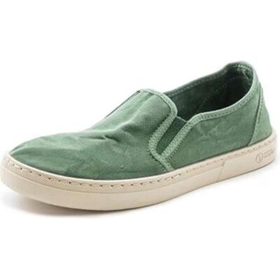 NATURAL WORLD Zapatilla Slip-On 6301e De Lona Blanco Talla 40 NATURAL WORLD Zapatilla Slip-On 6301e De Lona Blanco Talla 40