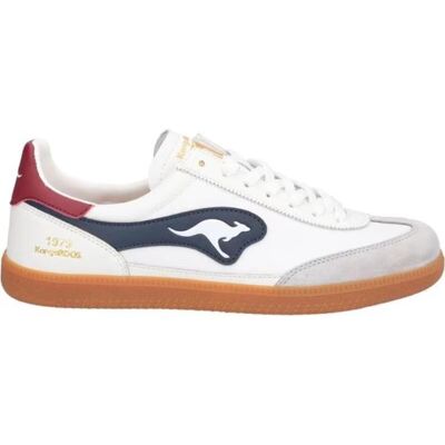 KANGAROOS Zapatillas Deportivas K005-25 Blancas Con Detalles En Azul Y Burdeos Blco-Negro-Burdeosblco-Negro-Burdeos Talla 40 KANGAROOS Zapatillas Deportivas K005-25 Blancas Con Detalles En Azul Y Burdeos Blco-Negro-Burdeosblco-Negro-Burdeos Talla 40