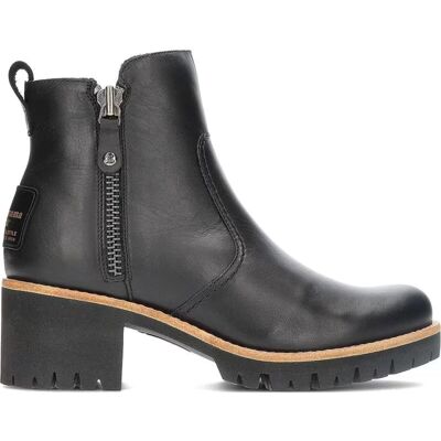 PANAMA JACK Botines De Tacón Pauline Trav B2 Napa Negro Napa Negro Talla 39 PANAMA JACK Botines De Tacón Pauline Trav B2 Napa Negro Napa Negro Talla 39