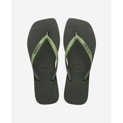 Havaianas Chanclas S Square Glt Fc Verde Olive Verde Talla 41 Havaianas Chanclas S Square Glt Fc Verde Olive Verde Talla 41