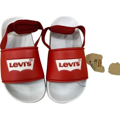 Levis Chanclas Levi´s Pool Mini Rojas Unisex Rojo Talla 23 Levis Chanclas Levi´s Pool Mini Rojas Unisex Rojo Talla 23