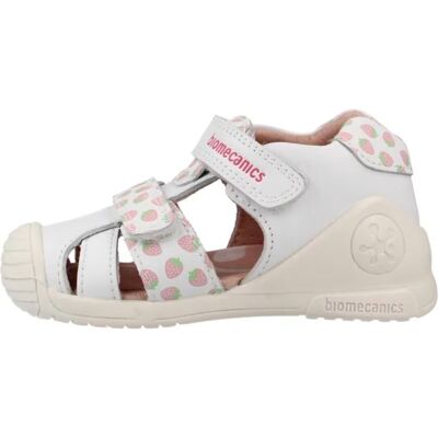 BIOMECANICS Sandalia Biogateo Estampado Fresas Blancob050 Talla 24 BIOMECANICS Sandalia Biogateo Estampado Fresas Blancob050 Talla 24