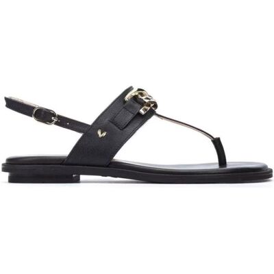 MARTINELLI Sandalia Plana Mazzini 1535-B153z Negro Talla 36 MARTINELLI Sandalia Plana Mazzini 1535-B153z Negro Talla 36