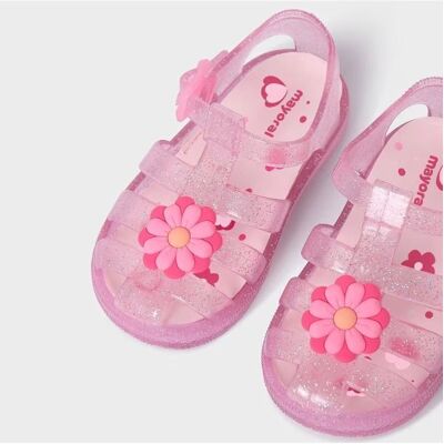 MAYORAL Chanclas Cangrejeras Con Flor 41599 Rosa Talla 30 MAYORAL Chanclas Cangrejeras Con Flor 41599 Rosa Talla 30