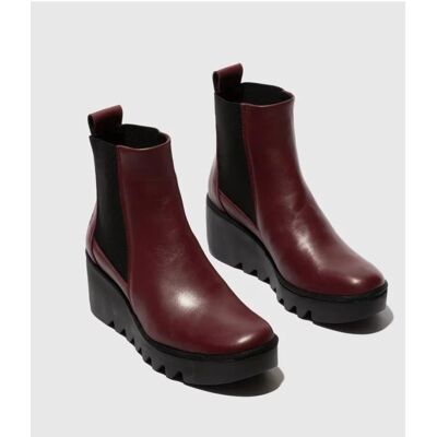 FLY LONDON Bota Bagu De Cuero Negro Talla 39 FLY LONDON Bota Bagu De Cuero Negro Talla 39
