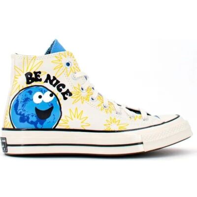 Converse Chuck 70 Hi Zapatillas Con Estampado Be Nice Unisex Multicolor Talla 44,5 Converse Chuck 70 Hi Zapatillas Con Estampado Be Nice Unisex Multicolor Talla 44,5