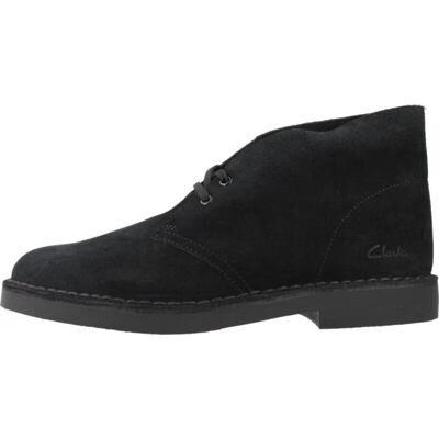 Clarks Botines Desert Boot Evo Para Hombre, Ante Premium Black Talla 44 Clarks Botines Desert Boot Evo Para Hombre, Ante Premium Black Talla 44