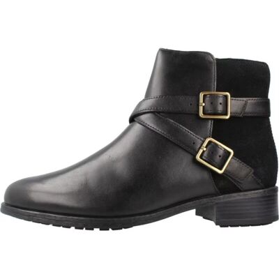 Clarks Botines Modelo 26182941c En Cuero Negro Black Talla 36 Clarks Botines Modelo 26182941c En Cuero Negro Black Talla 36