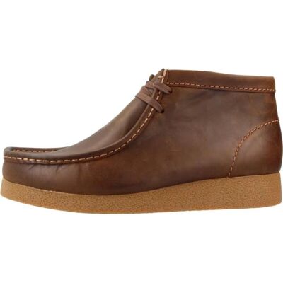 Clarks Botines Wallabee 26172822c En Piel Marrón Beswax Talla 40 Clarks Botines Wallabee 26172822c En Piel Marrón Beswax Talla 40