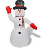 vidaXL 242357 Inflatable Snowman 240 cm