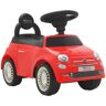 vidaXL Carro de passeio Fiat 500 vermelho