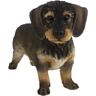 Esschert Design Dachshund pelo de arame 50x15x27,8 cm