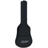 vidaXL Saco guitarra p/ guitarra clássica 4/4 102x36,5 cm tecido preto