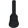 vidaXL Saco guitarra p/ guitarra clássica 1/2 94x35 cm tecido preto