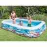 INTEX Piscina Swim Center Family 305x183x56 cm design vida marinha