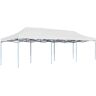 vidaXL Tenda para festas pop-up dobrável 3x9 m branco