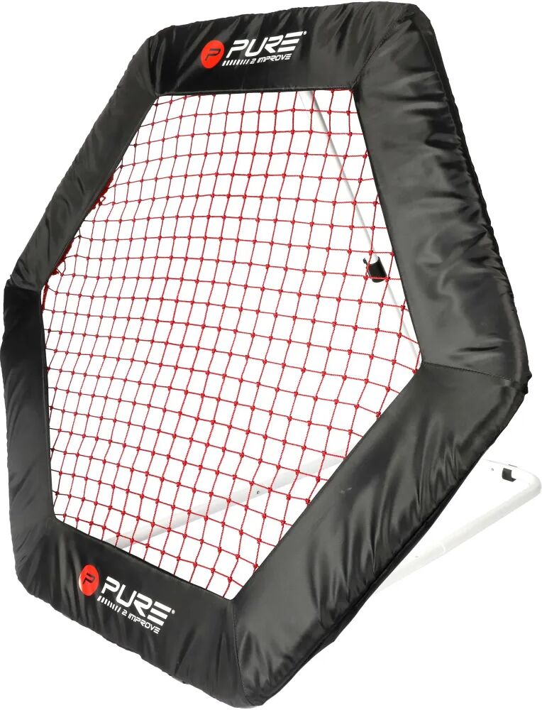 Pure2Improve Rede de ressalto para futebol hexagonal 140x125 cm