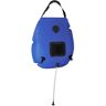 vidaXL Saco de duche para campismo 20 L PVC azul