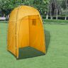 vidaXL Tenda de WC para duche ou mudança de roupa amarelo