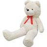 vidaXL Urso de peluche 242 cm branco