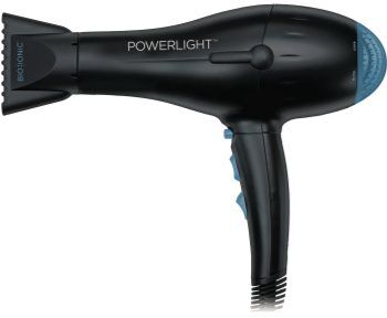 BIO + PowerLight secador de cabelo Black . PowerLight