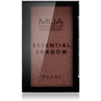 MUA Makeup Academy Essential sombras nacaradas tom Bark 2.4 g. Essential