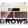 Revolution Relove Colour Cult paleta para maquilhagem de sobrancelhas tom Dark 3,2 g. Colour Cult